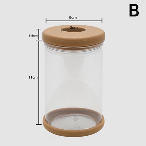 Lat Transparent Blomsterpotte Hydroponisk Automatisk Vann Absorpsjon A