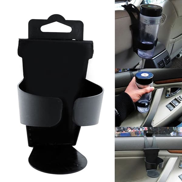 Bil Lastbil drikkevandsflaskeholder Universal Black Beverage Cu