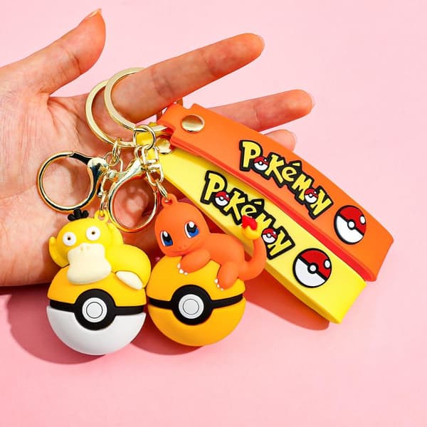 Pokémon Pokéboll Nyckelring Set A2