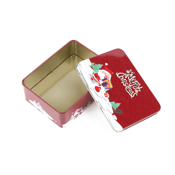 Blikblik Candy Box Tom Småkagedåse Candy dåse med håndtag til C D
