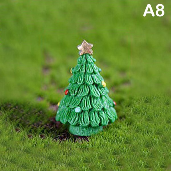 Mini juletræ figur Dukke Have Decor Ornament Kid Legetøj A2 45ee | A2 |  Fyndiq