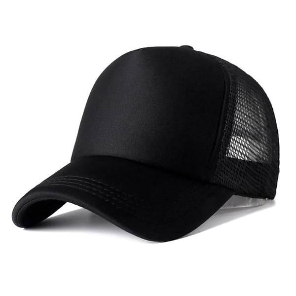 1 kpl Unisex cap Casual, cap mesh Black