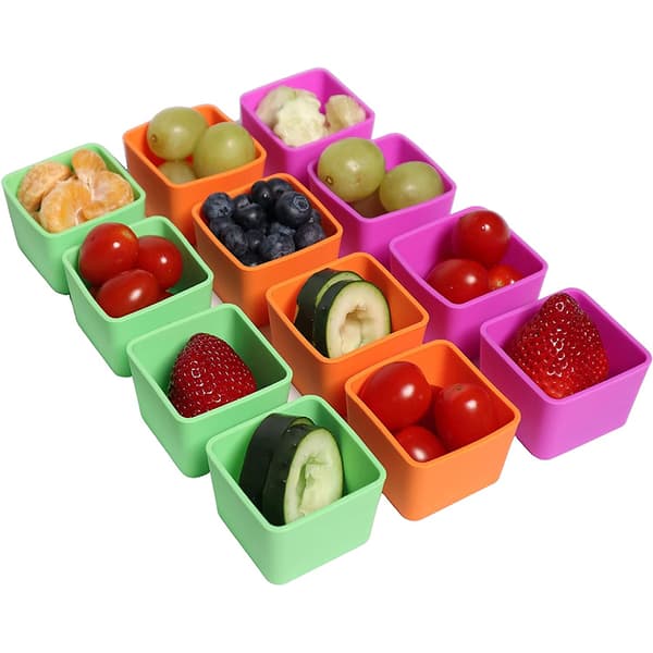 1 st silikontillbehör sushiförvaringsfoder mjuk lunchlåda Purple L