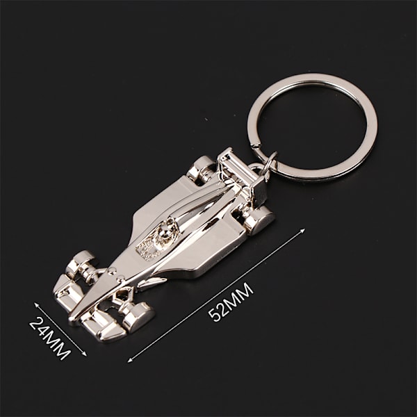 Mini F1 Keychain Racing Activity -lahjapersoonallinen riipusavain B
