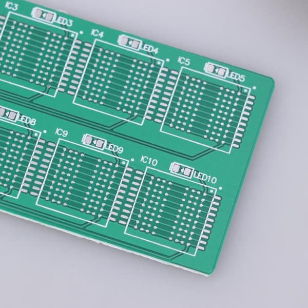 BGA Chip Lödpraktikbräda Kit Decimal Flytande Lampor Te A1