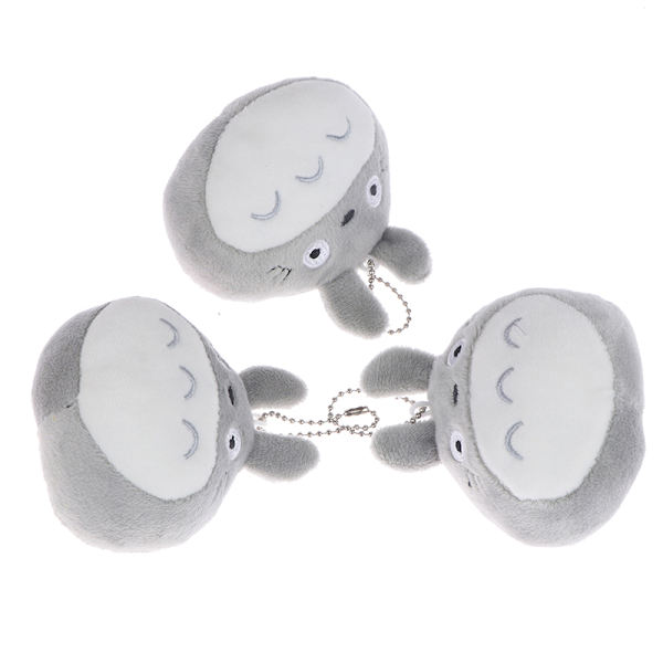 Tegneserie Totoro Nøkkelring Dukke Nøkkelring Par Bag Ornament Key