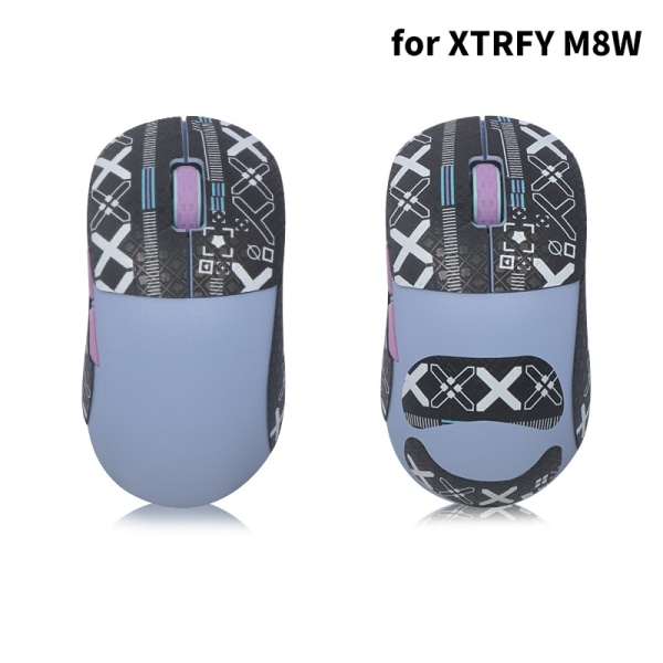 Musemærkat til Xtrfy M8W Mouse Grip Tape Skøjte Håndlavet Non A2