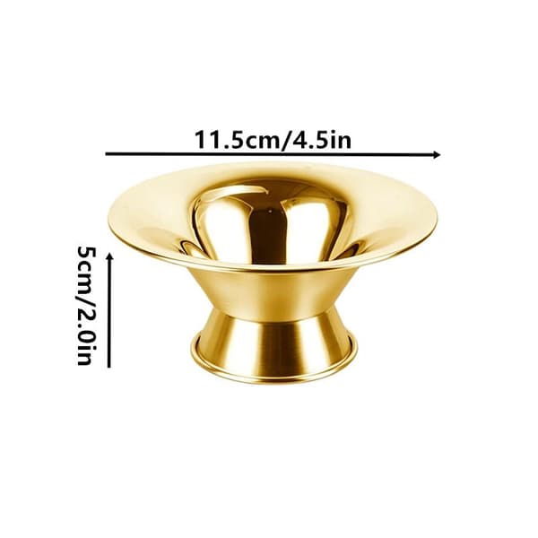 Isbeger i rustfritt stål, hotellrestaurant, iskopp, bardessert Gold 10