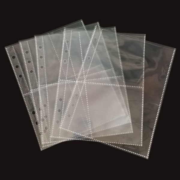 A5 Binder Sleeves 1P 2P 4P Transparent Photo Album Binder A