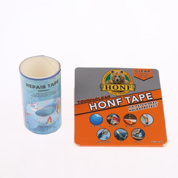 1 set TPU-reparationstejp med hög vidhäftning för utomhustält och simringar 1 roll