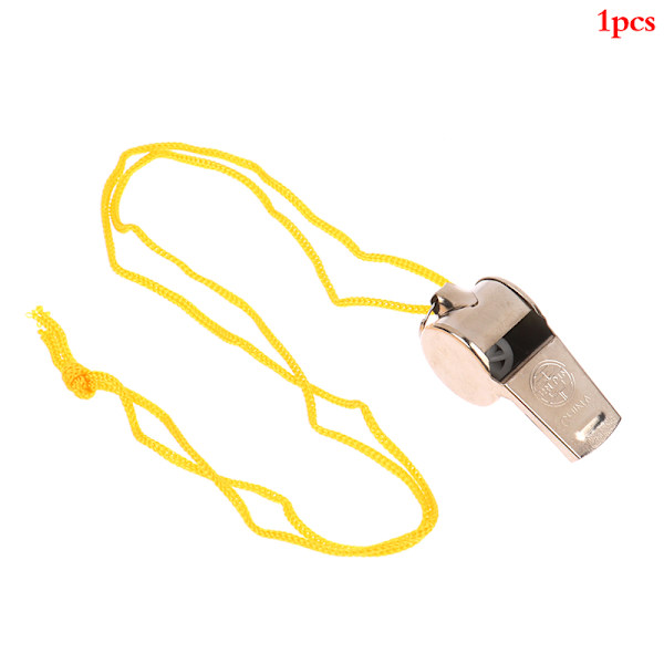 1/12 Stk Metal Whistle Referee Sport Rustfrit Stål Whistles Tr 1pcs