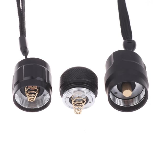 501 502 C8 C12 LED-taskulampun painikekytkinkotelo taskulampun korjaus C12