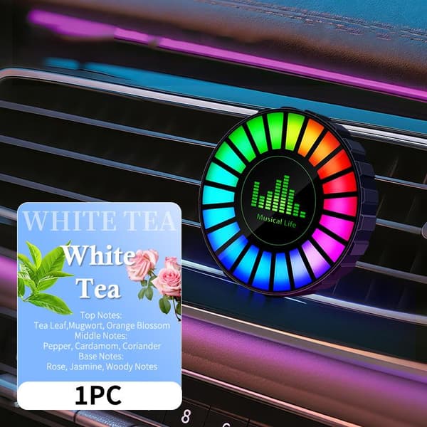 RGB Fargerik Bil USB 5V Luftuttak Aromaterapi Pickup Lampe Amb A1