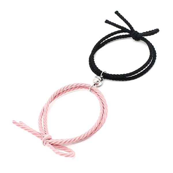 1 par Simple Heart Magnetic Attraction Armbånd Hjerteanheng C A12