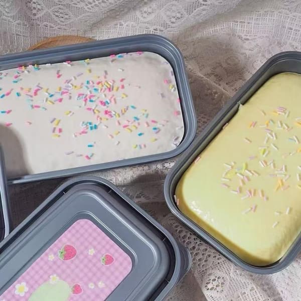Sticky Box Cream Cake Legetøj Langsom Rebound Fidget Legetøj 1Pc Random