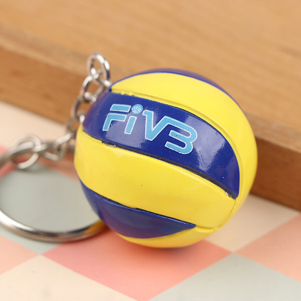 Volleyball nøglering Ornamenter Business volleyball gaver Beach B A3