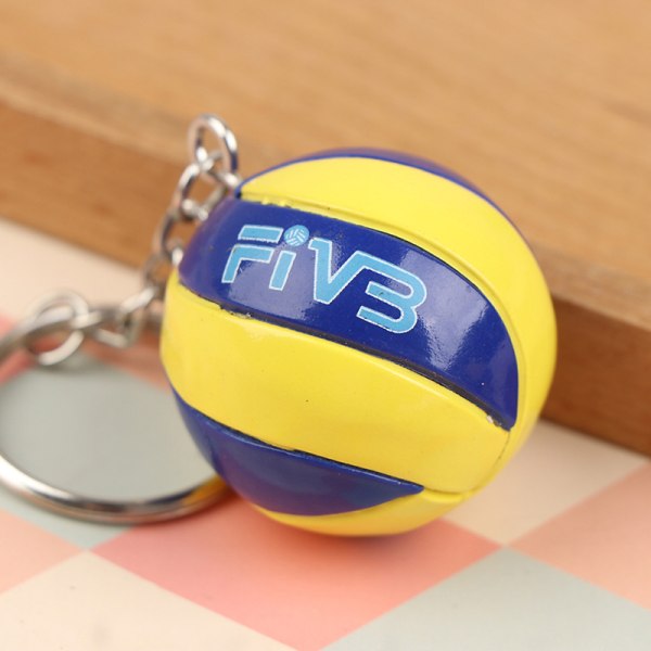 Volleyboll Nyckelringprydnader Affärsvolleybollgåvor Beach B A4