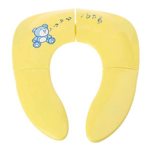 Baby Travel Folding Potty Seat toddler portabel toalettträning Yellow