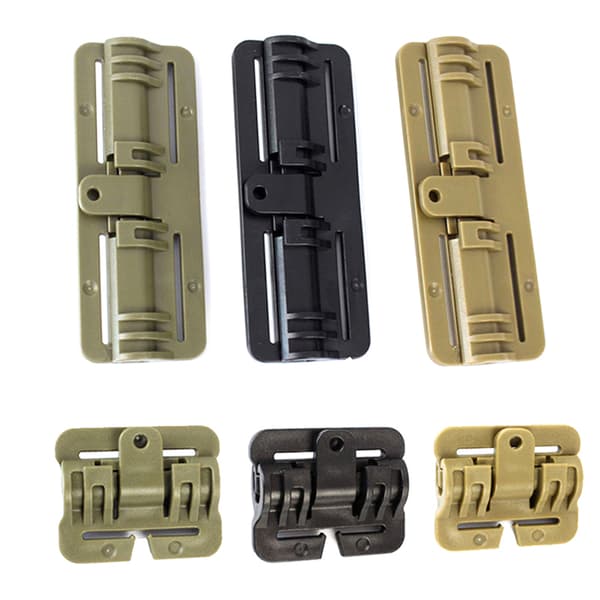 Tactical Vest quick release spenne skyve taktisk vest spenne Black short