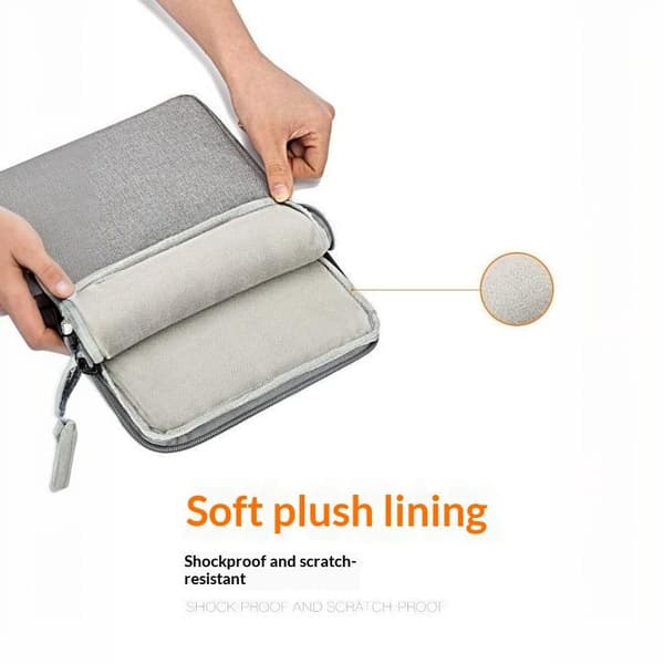 Holdbar vandafvisende laptop sleeve med polstring A1