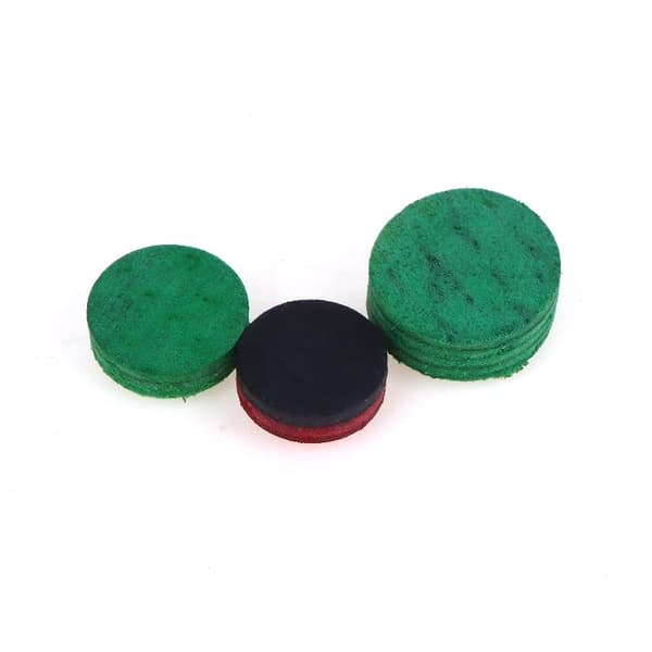 1/3/5 st Professionella Biljardköspetsar Flerskiktsläder 11mm Green 1pcs