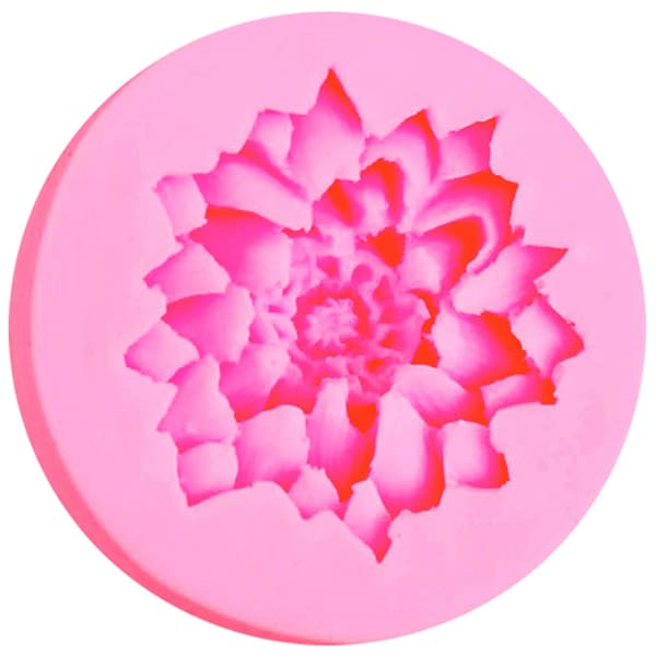 Lotus blomst silikone fondant kageforme chokoladeform til ba