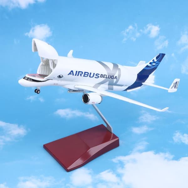 1 set A330 Beluga Airways flygplan 30cm 1:180 skala flygplan mig