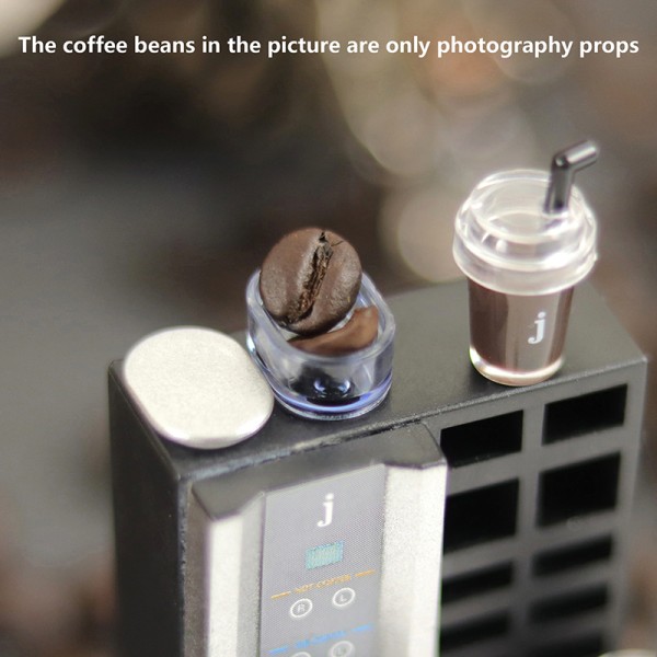 1:12 Dollhouse Miniatyr kaffebryggare hine Kaffemugg Förvaring B