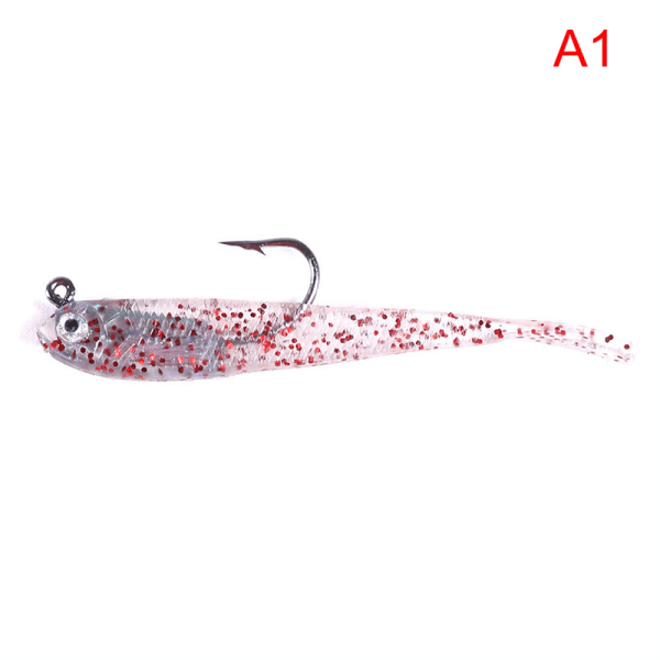 Soft Bait Lure Trolling Holographic Pike River Ocean Fishing T A1