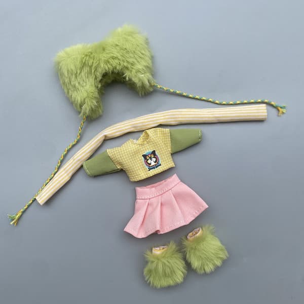 16-17cm Dukketøj (INGEN Dukke) 08