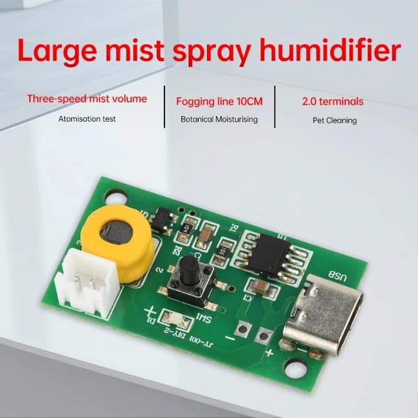 Tre växlar justerbar dimvolym enkel spray luftfuktarmodul B