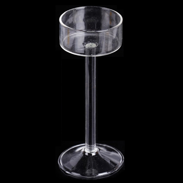 1 stk. Glass Lysestake Sett Tealight Lysestake Hjem Bryllup 17cm