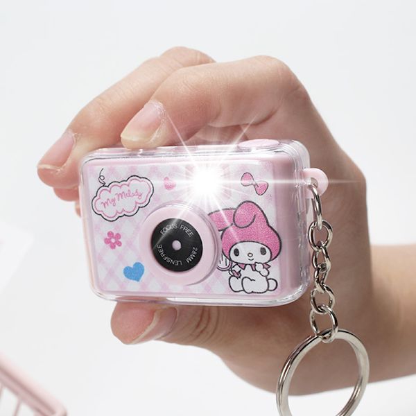 Sanrio Kuromi Melody Cinnamoroll Minikameran auton avaimenperä A3