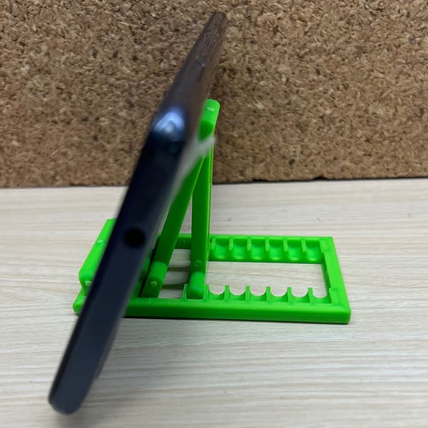 Sammenfoldelig Desktop Telefonholder 7-Niveau Justerbar Mini Telefonstander A9