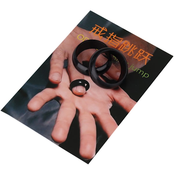 Magic Ring Sulje Shot Magic Props Sormuksen siirto Hyppäät Magic Par