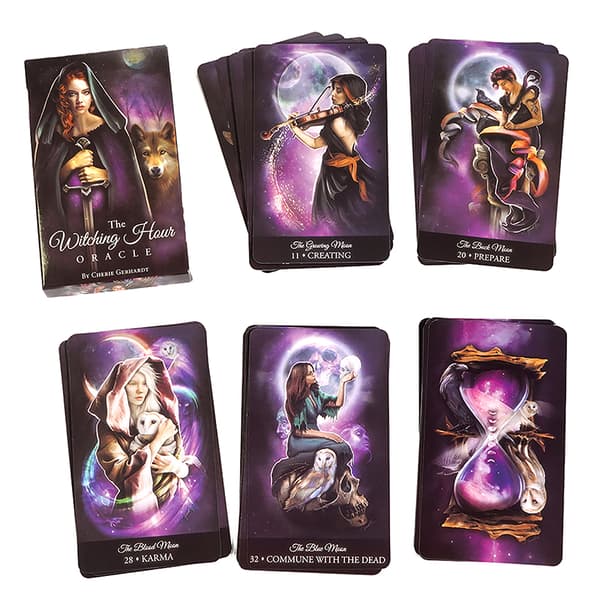 Witching Hour Oracle Card Tarot Prophecy -ennustusperhe