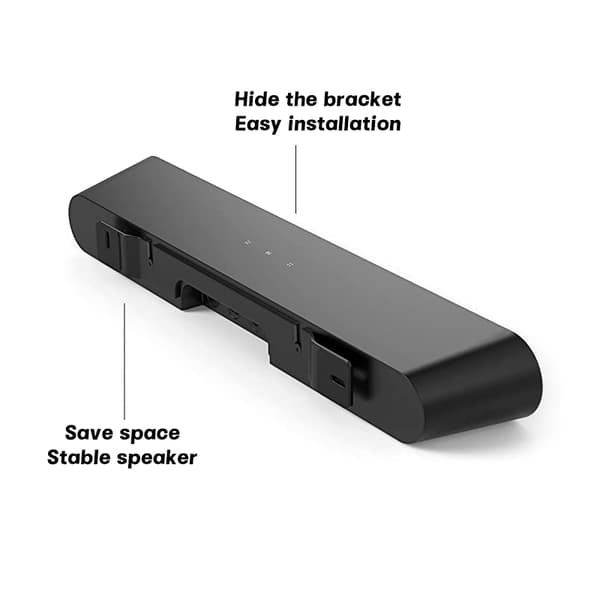 Väggfäste för soundbar, flytande stil, monteringsfäste