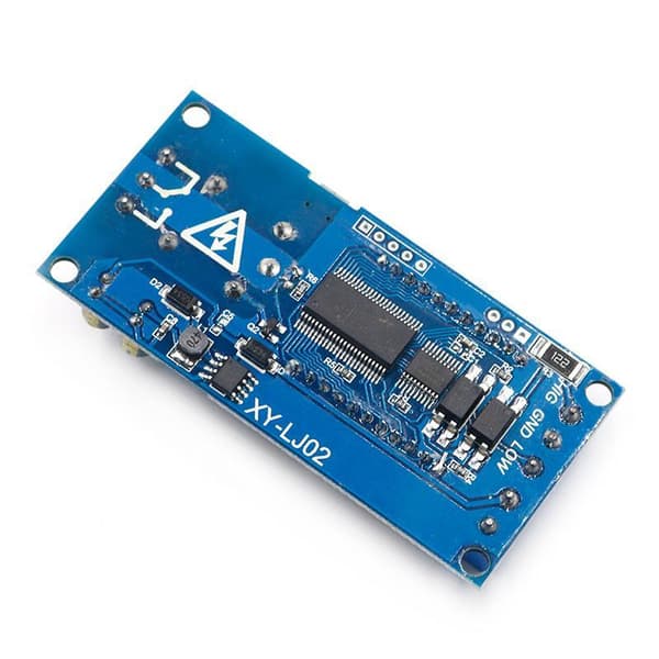 6-30V Micro USB Digital LCD Display Tidsforsinkelsesrelæmodul Con