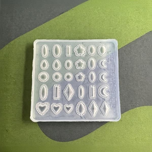 Silikone Neglekunst Form Æg Form Ædelsten Vanddråbe Diamant 3D Dekor