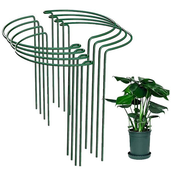Hagesupport Blomsterstativ Gjenbrukbar Hagebeskyttelse Fiks 50CM