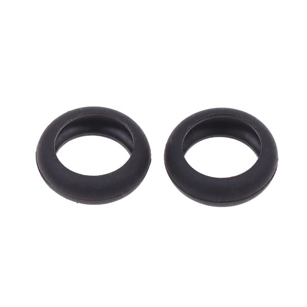 10 stk Flate øretelefoner Silicon Rubber Ring Case Fleksibel øretelefon