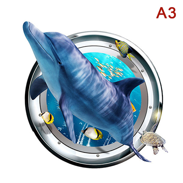 Sea Life Sea Turtle WC-kannen tarra Ikkuna seinä tarra Etusivu A1
