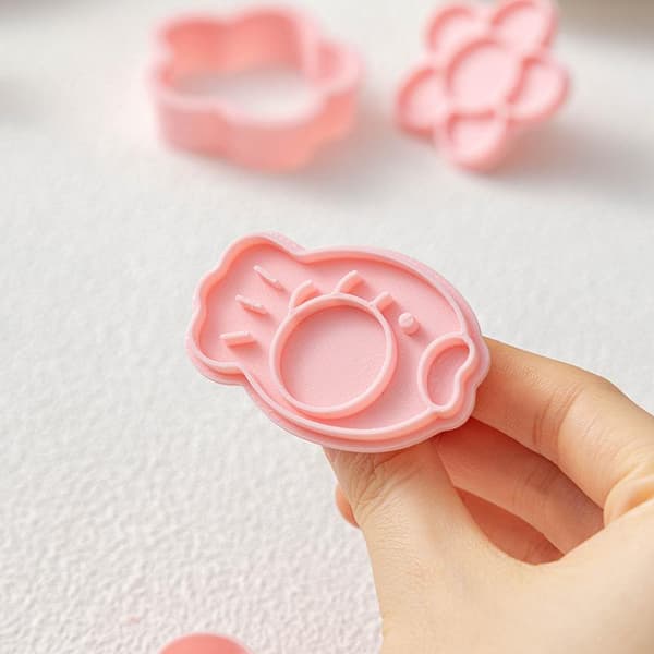 Cookie ter Biscuit DIY 3D Bageform Fisk Blomst Usagi Pochacc 1