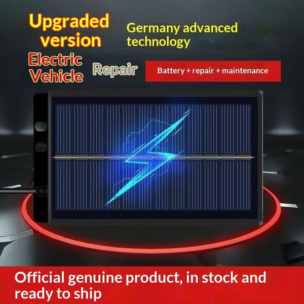 Solcellsbatteriladdare med 12V till 148V kompatibilitet Effektiv
