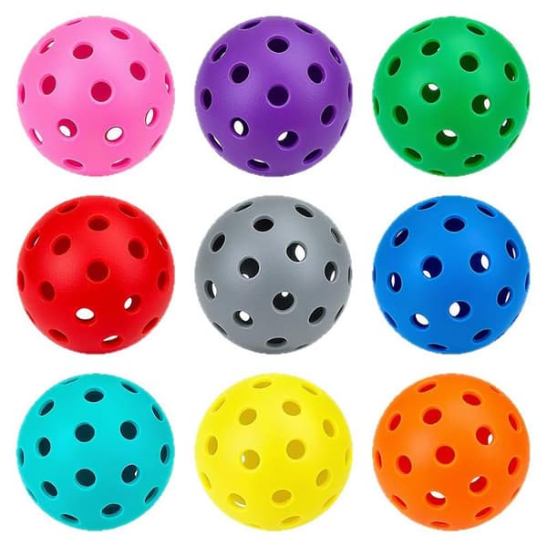 3 st golfbollar för träning, välj hålboll vit blå gul orange A4