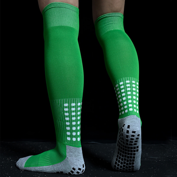Nya halkfria fotbollsstrumpor för män Andas Knähög handduk Bott Army green