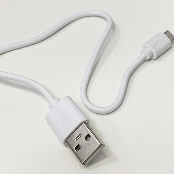 30CM USB-opladningskabel Mobiltelefonledning til Android Bluethood-c White