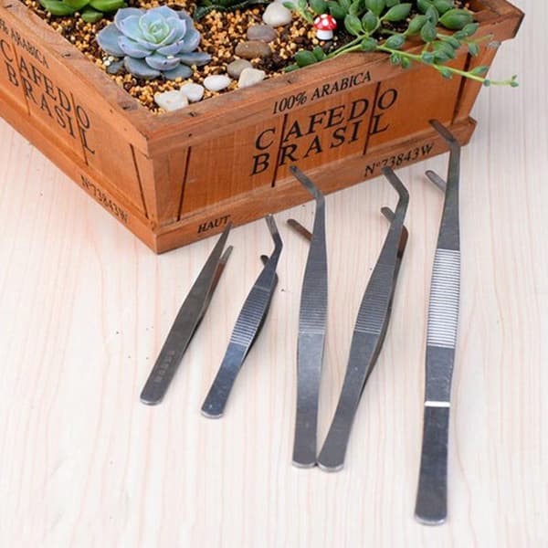 Akvariumpincett Tång Akvarium Akvarieverktyg Mikrolandskap 5Pcs