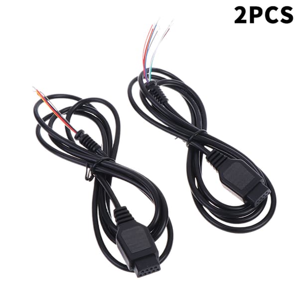 Kabel for Genesis 2 MD 2 Kontrollkabel Forlengelseskabel 9-pinners spillkabel 2PCS