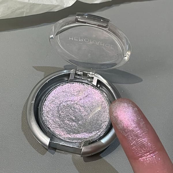 Misfarvning Diamant Glitter Monokrom Øjenskyggepalet Perlemor A3